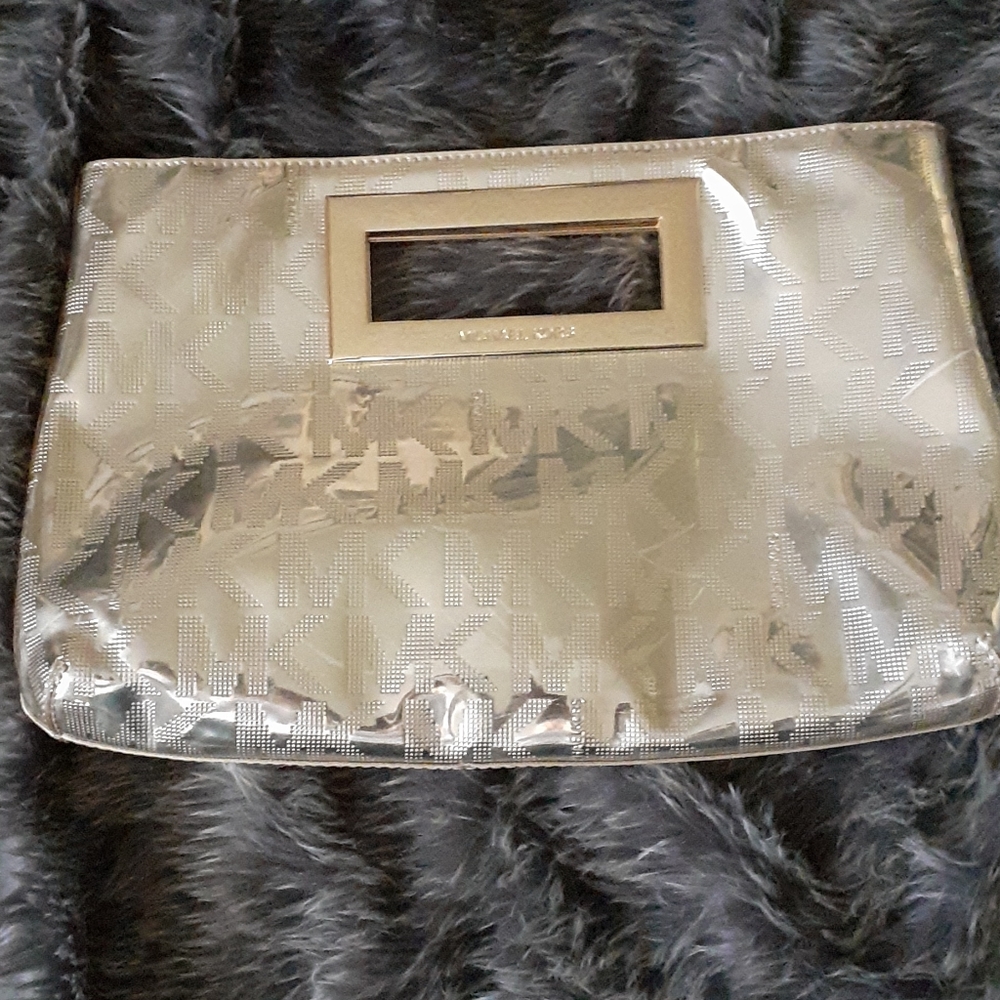 Michael Kors Patent Clutch